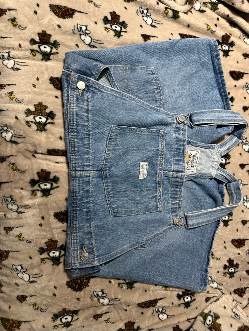 Levi Blue Denim Overalls - Classic Women's Jeans Overall